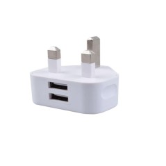 MicroConnect Dual USB charger 2.1 A UK køb billigt online shopping tilbud