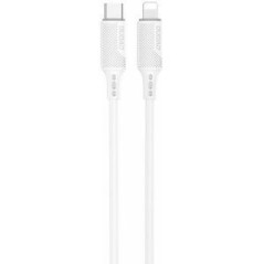 Dudao L6S USB-C to Lightning cable 20W 1m hvid køb billigt online shopping tilbud