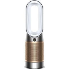 Dyson Purifier Hot + Cool HP09 Formaldehyde Klingeløs køleblæser/opvarmer/renser Gulvstående Guld Sølv Hvid køb billigt online shopping tilbud