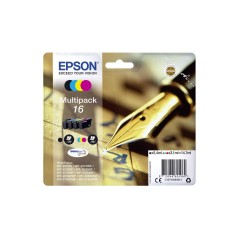 Epson 16 Multipack Sort Gul Cyan Magenta Blæk C13T16264012 køb billigt online shopping tilbud