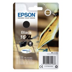 Epson 16XL Sort 500 sider Blæk C13T16314012 køb billigt online shopping tilbud