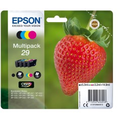 Epson 29 Multipack Sort Gul Cyan Magenta Blæk C13T29864012 køb billigt online shopping tilbud