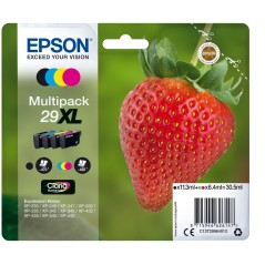 Epson 29XL Multipack Sort Gul Cyan Magenta Blæk C13T29964012 køb billigt online shopping tilbud