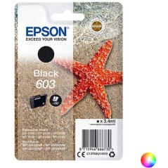 Epson 603 Sort 150 sider Blæk C13T03U14010 køb billigt online shopping tilbud