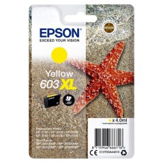 Epson 603XL Gul 350 sider Blæk C13T03A44010 køb billigt online shopping tilbud