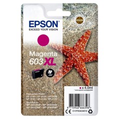 Epson 603XL Magenta 350 sider Blæk C13T03A34010 køb billigt online shopping tilbud