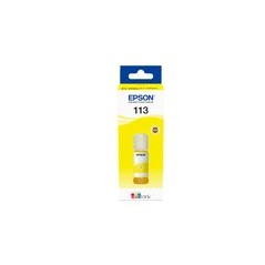 Epson EcoTank 113 Gul 6000 sider Blækrefill C13T06B440 køb billigt online shopping tilbud