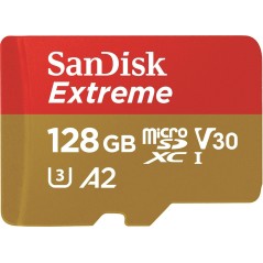 Sandisk Extreme 128 Gb Microsdxc køb billigt online shopping tilbud