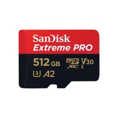 Sandisk Extreme Pro 512 Gb Microsdxc køb billigt online shopping tilbud