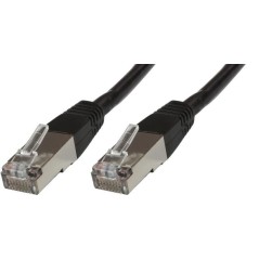 MicroConnect F/UTP CAT6 0.25m Black LSZH køb billigt online shopping tilbud