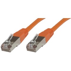 MicroConnect F/UTP CAT6 2m Orange PVC køb billigt online shopping tilbud