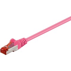 MicroConnect F/UTP CAT6 2m Pink PVC køb billigt online shopping tilbud