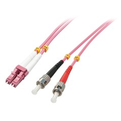 Lindy Fibre Optic Cable LC/ST OM4