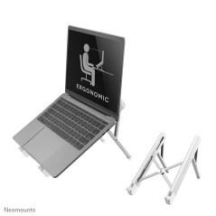 Neomounts Foldable Laptop Stand - Silver køb billigt online shopping tilbud