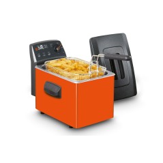 Fritel Turbo SF Fritureapparat 3liter Orange køb billigt online shopping tilbud