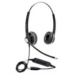 eSTUFF G4040 USB Office Headset køb billigt online shopping tilbud