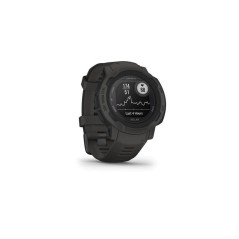 Garmin Instinct 2 Solar 45 mm Sort Sølv Sportsur køb billigt online shopping tilbud