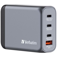 Verbatim GNC-100 GaN Charger 100W with køb billigt online shopping tilbud