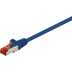 Goobay CAT 6 S/FTP CU 10m Blue køb billigt online shopping tilbud