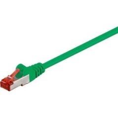 Goobay CAT 6 S/FTP CU 10m Green køb billigt online shopping tilbud