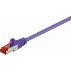 Goobay CAT 6 S/FTP CU 2m Violet køb billigt online shopping tilbud