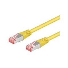 Goobay CAT 6 S/FTP CU 3m Yellow køb billigt online shopping tilbud