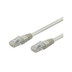 Goobay CAT 6 U/UTP CCA 15m Grey køb billigt online shopping tilbud