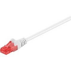 Goobay CAT 6 U/UTP CCA 15m White køb billigt online shopping tilbud