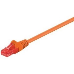 Goobay CAT 6 U/UTP CCA 1m Orange køb billigt online shopping tilbud