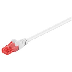 Goobay CAT 6 U/UTP CCA 1m White køb billigt online shopping tilbud