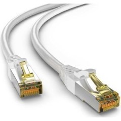 Goobay CAT 6a S/FTP CU 1m White køb billigt online shopping tilbud