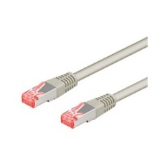 Goobay CAT 6a S/FTP CU 5m Grey køb billigt online shopping tilbud