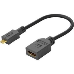 Goobay - Micro HDMI™ / HDMI™ Adapter køb billigt online shopping tilbud