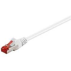 Goobay RJ45 CAT 6 S/FTP S/FTP CCA 10m White køb billigt online shopping tilbud