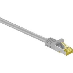 Goobay RJ45 CAT 7 S/FTP CU 15 m Grey køb billigt online shopping tilbud