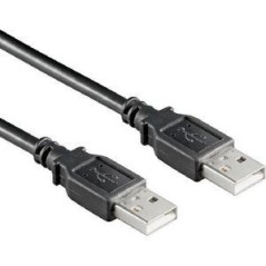 goobay USB 2.0 USB-kabel 3m Sort køb billigt online shopping tilbud