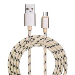 Garbot Grab&Go 1m Braided Micro-USB køb billigt online shopping tilbud