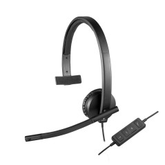 Logitech H570e Mono Headset USB køb billigt online shopping tilbud