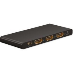 HDMI Splitter 1 to 2 (4K @ 60 Hz) - splits 1x HDMI input signal into 2x HDMI output køb billigt online shopping tilbud