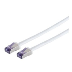 Lanview HIGH-FLEX Cat6a S/FTP White 2m køb billigt online shopping tilbud