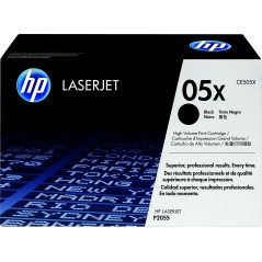 HP 05X Sort 6500 sider Toner CE505X køb billigt online shopping tilbud