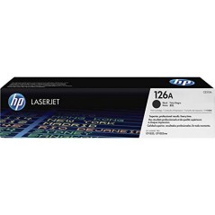 HP 126A Sort 1200 sider Toner CE310A køb billigt online shopping tilbud