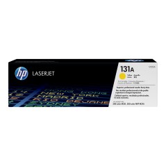 HP 131A Gul 1800 sider Toner CF212A køb billigt online shopping tilbud