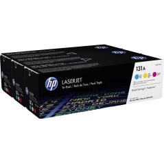 HP 131A Gul Cyan Magenta 1800 sider Toner U0SL1AM køb billigt online shopping tilbud