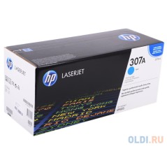 HP 307A Cyan 7300 sider Toner CE741A køb billigt online shopping tilbud