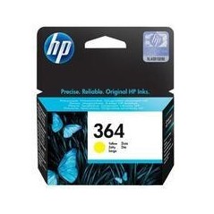 HP 364 Gul 300 sider Blæk CB320EE køb billigt online shopping tilbud