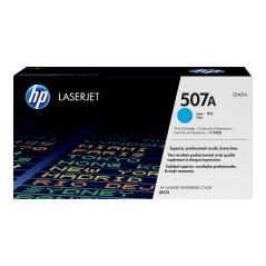 HP 507A Cyan 6000 sider Toner CE401A køb billigt online shopping tilbud