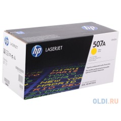 HP 507A Gul 6000 sider Toner CE402A køb billigt online shopping tilbud