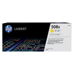 HP 508X Gul 9500 sider Toner CF362X køb billigt online shopping tilbud