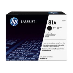 HP 81A Sort 10500 sider Toner CF281A køb billigt online shopping tilbud